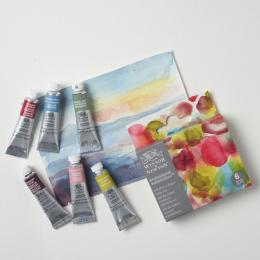 Professional Aquarellfarbe Tuben 5 ml Mindful 6er-Set in der Gruppe Künstlerbedarf / Künstlerfarben / Aquarell / Aquarellfarbe in der Tube bei Pen Store (138006)