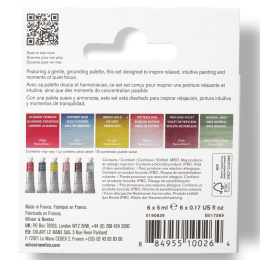 Professional Aquarellfarbe Tuben 5 ml Mindful 6er-Set in der Gruppe Künstlerbedarf / Künstlerfarben / Aquarell / Aquarellfarbe in der Tube bei Pen Store (138006)