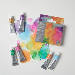 Professional Aquarellfarbe Tuben 5 ml Vibrant 6er-Set in der Gruppe Künstlerbedarf / Künstlerfarben / Aquarell / Aquarellfarbe in der Tube bei Pen Store (138007)