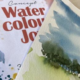 Aquarellpapier Joy 300g A6 in der Gruppe Papier & Blöcke / Künstlerblöcke / Aquarellpapier bei Pen Store (138008)