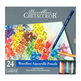 Aqua Monolith Aquarellstifte 24er-Set in der Gruppe Stifte / Künstlerstifte / Buntstifte bei Pen Store (138026)