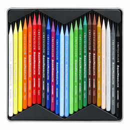Aqua Monolith Aquarellstifte 24er-Set in der Gruppe Stifte / Künstlerstifte / Buntstifte bei Pen Store (138026)