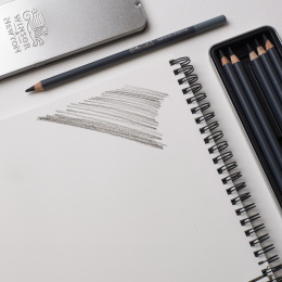 Studio Collection Skizzenstifte 6-teilig in der Gruppe Künstlerbedarf / Buntstifte und Bleistifte / Kohlestifte und Zeichenkohle bei Pen Store (138034)