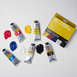 Galeria Acrylfarbe 5x60ml Process set in der Gruppe Künstlerbedarf / Künstlerfarben / Acrylfarbe bei Pen Store (138041)