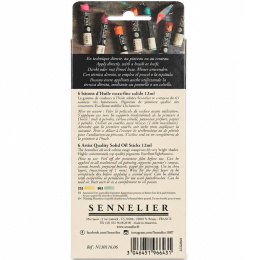 Oil Stick Mini 6er-Set Tabby cat in der Gruppe Künstlerbedarf / Buntstifte und Bleistifte / Ölkreiden bei Pen Store (138062)
