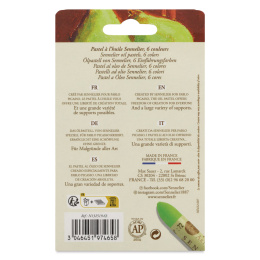 Ölpastell Pears Duo 5 ml 6er-Set in der Gruppe Künstlerbedarf / Künstlerfarben / Pastell / Ölpastell bei Pen Store (138064)