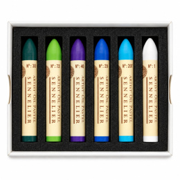 Ölpastell Seascape 5 ml 6er-Set in der Gruppe Künstlerbedarf / Künstlerfarben / Pastell / Ölpastell bei Pen Store (138066)