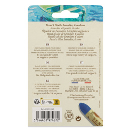 Ölpastell Seascape 5 ml 6er-Set in der Gruppe Künstlerbedarf / Künstlerfarben / Pastell / Ölpastell bei Pen Store (138066)