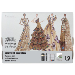 Mixed Media Fashion Set 19-teilig in der Gruppe Stifte / Künstlerstifte / Marker bei Pen Store (138078)