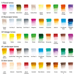 Studio Collection Aquarellstifte Box 50er-Set in der Gruppe Stifte / Künstlerstifte / Aquarellstifte bei Pen Store (138083)