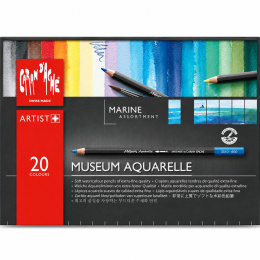 Museum Aquarelle Marine 20er-Set in der Gruppe Stifte / Künstlerstifte / Aquarellstifte bei Pen Store (138085)