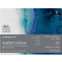Professional Aquarellblock Rough 31x41 cm 300g in der Gruppe Papier & Blöcke / Künstlerblöcke / Aquarellpapier bei Pen Store (138088)
