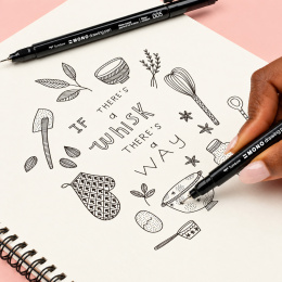 Fineliner MONO Drawing Fine 4er-Set in der Gruppe Stifte / Schreiben / Fineliner bei Pen Store (138132)