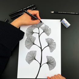 Fineliner MONO Drawing Bold 4er-Set in der Gruppe Stifte / Schreiben / Fineliner bei Pen Store (138133)