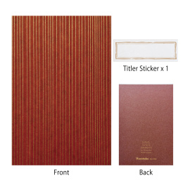 Orinote Watercolor Book Brown in der Gruppe Papier & Blöcke / Künstlerblöcke / Aquarellpapier bei Pen Store (138156)