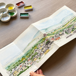 Orinote Watercolor Book Navy in der Gruppe Papier & Blöcke / Künstlerblöcke / Aquarellpapier bei Pen Store (138157)