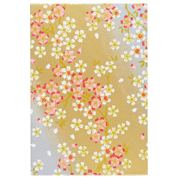 Notebook Goshuincho Gold Flower in der Gruppe Papier & Blöcke / Künstlerblöcke / Skizzenbücher bei Pen Store (138161)