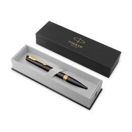 Meridian Matte Black/Chrome Kugelschreiber in der Gruppe Stifte / Fine Writing / Kugelschreiber bei Pen Store (138298)