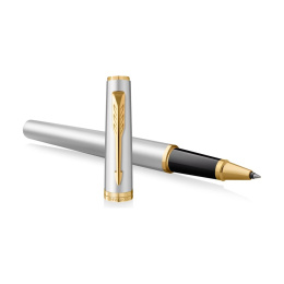 Meridian Chrome/Gold Rollerball in der Gruppe Stifte / Fine Writing / Tintenroller bei Pen Store (138305)