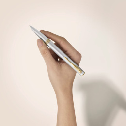 Meridian Chrome/Gold Kugelschreiber in der Gruppe Stifte / Fine Writing / Kugelschreiber bei Pen Store (138306)