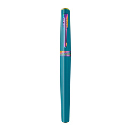 Meridian Teal/Rainbow Füllfederhalter  in der Gruppe Stifte / Fine Writing / Luxusstifte bei Pen Store (138327_r)