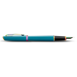 Meridian Teal/Rainbow Füllfederhalter  in der Gruppe Stifte / Fine Writing / Luxusstifte bei Pen Store (138327_r)
