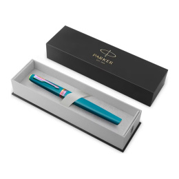 Meridian Teal/Rainbow Füllfederhalter  in der Gruppe Stifte / Fine Writing / Luxusstifte bei Pen Store (138327_r)