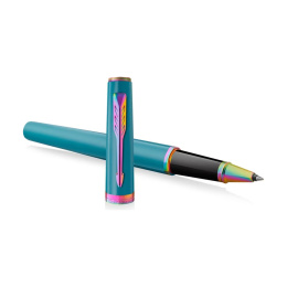 Meridian Teal/Rainbow Rollerball in der Gruppe Stifte / Fine Writing / Tintenroller bei Pen Store (138329)