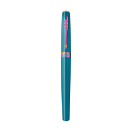 Meridian Teal/Rainbow Rollerball in der Gruppe Stifte / Fine Writing / Tintenroller bei Pen Store (138329)