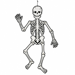 Skelett nachtleuchtend 120 cm in der Gruppe Kids / Feiertage / Saison für Kinder / Kinder-Halloween bei Pen Store (138370)