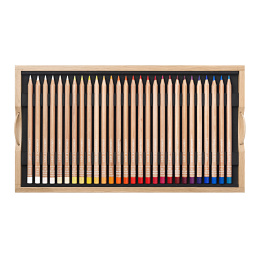 Luminance 6901 100er-Set Holzkoffer in der Gruppe Stifte / Künstlerstifte / Buntstifte bei Pen Store (138427)