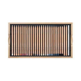 Luminance 6901 100er-Set Holzkoffer in der Gruppe Stifte / Künstlerstifte / Buntstifte bei Pen Store (138427)