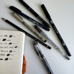 Sample kit Schwarz in der Gruppe Selected / Sample kits bei Pen Store (sample03_set)