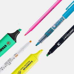 Sample kit Neon-Highlighter in der Gruppe Stifte / Etikettierung und Büro / Textmarker bei Pen Store (sample04_set)