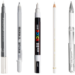Sample kit Weiß in der Gruppe Selected / Sample kits bei Pen Store (sample06_set)