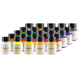 Acrylfarbe 500 ml 25-set in der Gruppe Künstlerbedarf / Künstlerfarben / Acrylfarbe bei Pen Store (set_arts1)